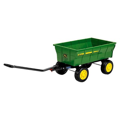 peg perego john deere farm power tractor with trailer