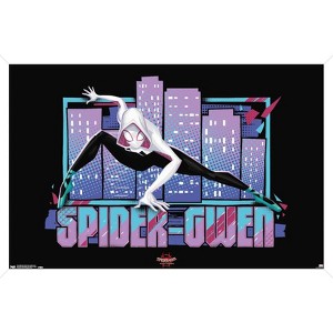 Trends International Marvel Spider-Man - Into The Spider-Verse - Spider-Gwen Framed Wall Poster Prints - 1 of 4