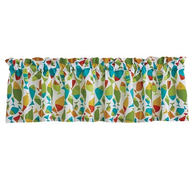 Split P Fabulous Fish Valance - 72''L - Green