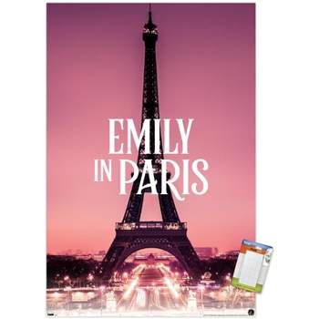 Trends International Emily In Paris - Eiffel Tower Unframed Wall Poster Prints