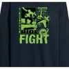 Men's - Instant Message - Ride Or Fight Skateboarding Long Sleeve Graphic T-Shirt - 2 of 4