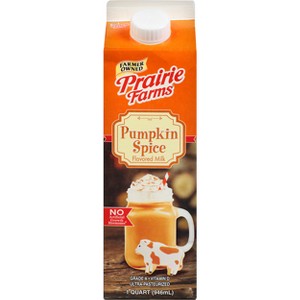 Prairie Farms Whole Pumpkin Spice Milk - 32 fl oz - 1 of 4