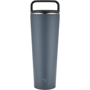 Zojirushi 30oz Stainless Steel Carry Tumbler Stone Gray: Insulated Travel Mug for Hot & Cold Beverages, BPA-Free - 1 of 4