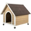 TRIXIE Natura Cottage Dog House - Large - Tan - 3 of 4