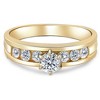 Pompeii3 3/4ct Diamond Engagement Ring 14K Yellow Gold - 4 of 4