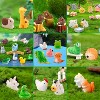 42-Piece Mini Resin Animal Figurines Set, 42 Unique Styles for Fairy Garden and Dollhouse Scene Decor - 4 of 4