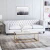 NicBex 83 Inch Morden 3-Seater Sofa Couch with Button Tufting and Nail Head for Living Room,Office,Apartment - 2 of 4