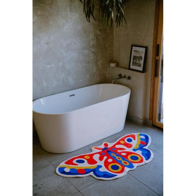 lany Space Johann Banta Irregular Butterfly Rug, 2'x5'
