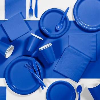 245pk Party Supplies Kit Cobalt Blue