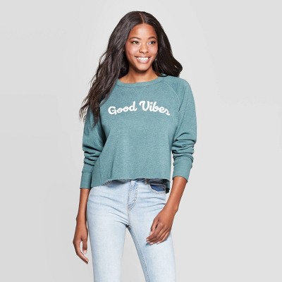 target good vibes sweatshirt