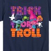 Boys' - Trolls - Halloween Branch and Poppy Trick Or Troll Short Sleeve Graphic T-Shirt - 2 of 4