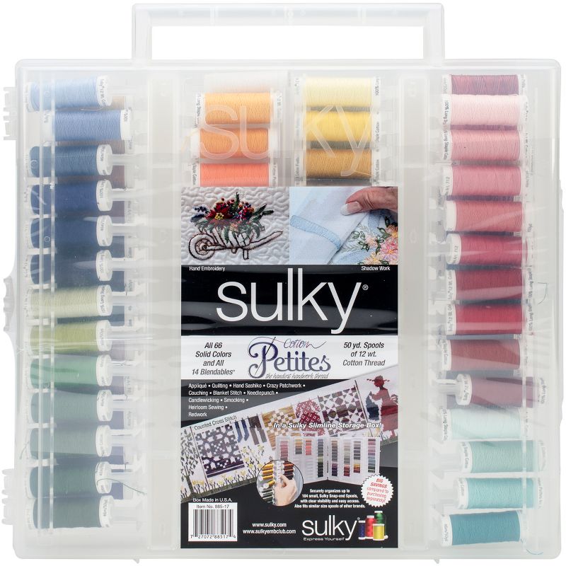 Sulky Cotton Petites Slimline Dream Thread Assortment, 1 of 3