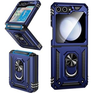 Entronix Case Compatible with Galaxy Z Flip 6 - Dual-Layer Guard Gripstand - 1 of 4
