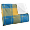 Fort Lewis College Campus Plaid Spirit Silky Touch Super Soft Throw Blanket 50x60 - 3 of 4