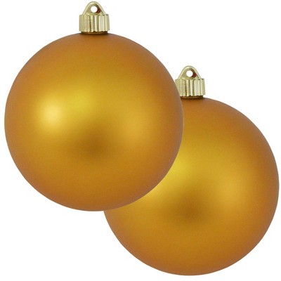 Christmas by Krebs 2ct Imperial Gold Shatterproof Christmas Ball Ornament  6" (150mm)