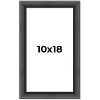 PosterPalooza | Refined Black Picture Frame - UV Acrylic, Foam Board Backing, Hanging Hardware - 2 of 4
