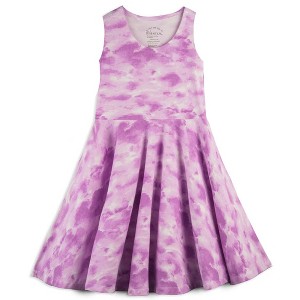 Mightly Girls Fair Trade Organic Cotton Print Sleeveless Twirl Dress - 1 of 3