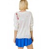 Women's Distressed Flag Sweater - Main Strip - 2 of 3