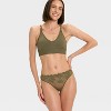 Women's Lace Cut Out Thong Underwear - Auden™ - 3 of 4