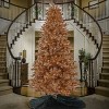 Prelit Rose Gold Metallic Artificial Christmas Tree Warm White Lights - National Tree Company - 2 of 4