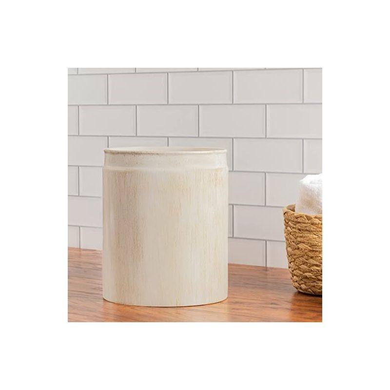 Creative Scents Rustic Luxe Small Bathroom Trash Can, 2 of 7