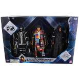 Seven20 Doctor Who 5.5" Action Figure Set: 4th Doctor, D84, Decayed Master