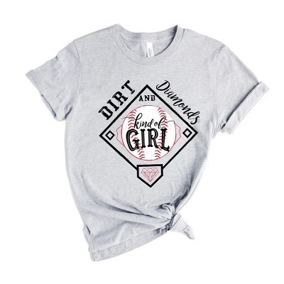 Simply Sage Market Women's Dirt and Diamonds Kinda Girl Short Sleeve Graphic Tee