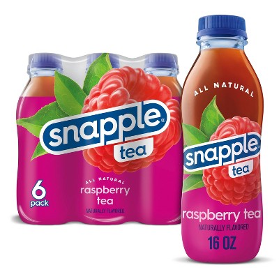 Snapple Raspberry Tea - 6pk/16 fl oz Bottles