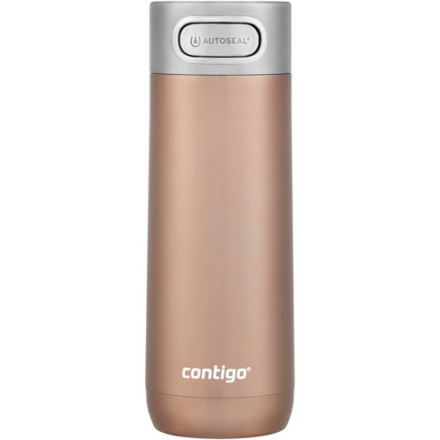 Contigo Streeterville Stainless Steel Mug with Splash-Proof Lid and Handle  in Blue, 14 fl oz.