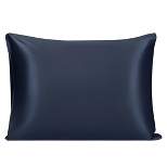 PiccoCasa Pillowcase 550TC 22 Momme Pure Silk Pillowcases with Envelope Closure 1Pc
