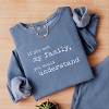 Simply Sage Market If You Met My Family You Would Understand Lightweight Garment Dyed Sweatshirt - 2XL - Blue Jean - 3 of 4
