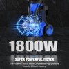 SUGIFT 1800W Electric Pressure Washer, 3500 PSI, 2.4 GPM, 5 Quick-Connect Nozzles, Detergent Selection Dial, Portable with Wheels and Hose Reel - 3 of 4