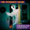Joyfy Halloween 53'' Tree Wrap Ghost Decoration,Halloween Ghost Design Decorations,Scary Party Gifts Decor,Porch Yard Garden Tree Holiday Supplies - 4 of 4