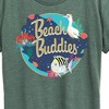 Women's - Disney - Beach Buddies Short Sleeve Graphic T-Shirt - 2 of 4