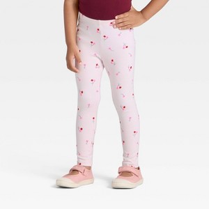 Toddler Girls' Printed Leggings - Cat & Jack™ - 1 of 3