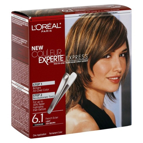 L'oreal Paris Feria High Intensity Shimmering Color Power Red - R57 Intense  M Auburn - 1 Kit : Target