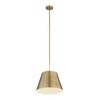 Lilly 1-Light Pendant - Modern Steel Fixture for Kitchen & Living Area, 18" Wide - 4 of 4
