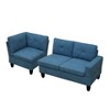 DOMETOUR Elegant Modern 4-Piece Couch Set Living Room Sofa for Home Decor - 4 of 4