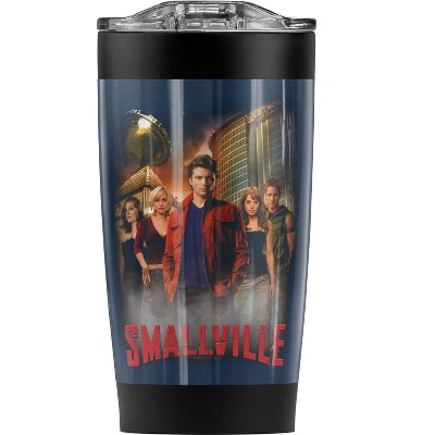Smallville The Cast Steel Tumbler 20oz Coffee Travel Mug
