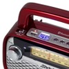 Studebaker AM/FM Portable Radio with Bluetooth and Rechargeable Battery - 4 of 4