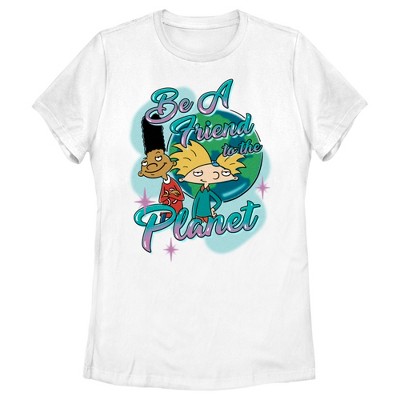 Women's Hey Arnold! Befriend the Planet T-Shirt