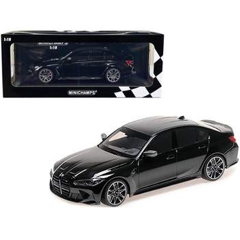 2020 BMW M3 Black Metallic with Carbon Top Limited Edition to 732 pieces Worldwide 1/18 Diecast Model Car by Minichamps