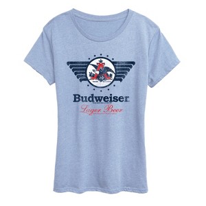 Women's - Budweiser - Budweiser Eagle Short Sleeve Graphic T-Shirt - 1 of 3