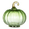 Whisen Set of 8, 4x4x5" Glass Pumpkin, Pumpkin Ornament Decor for Harvest Festival Fall Festival, Thanksgiving - 2 of 4