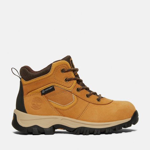 Timberland Youth Mt. Maddsen Waterproof Hiking Boot, Wheat Nubuck, 13 ...