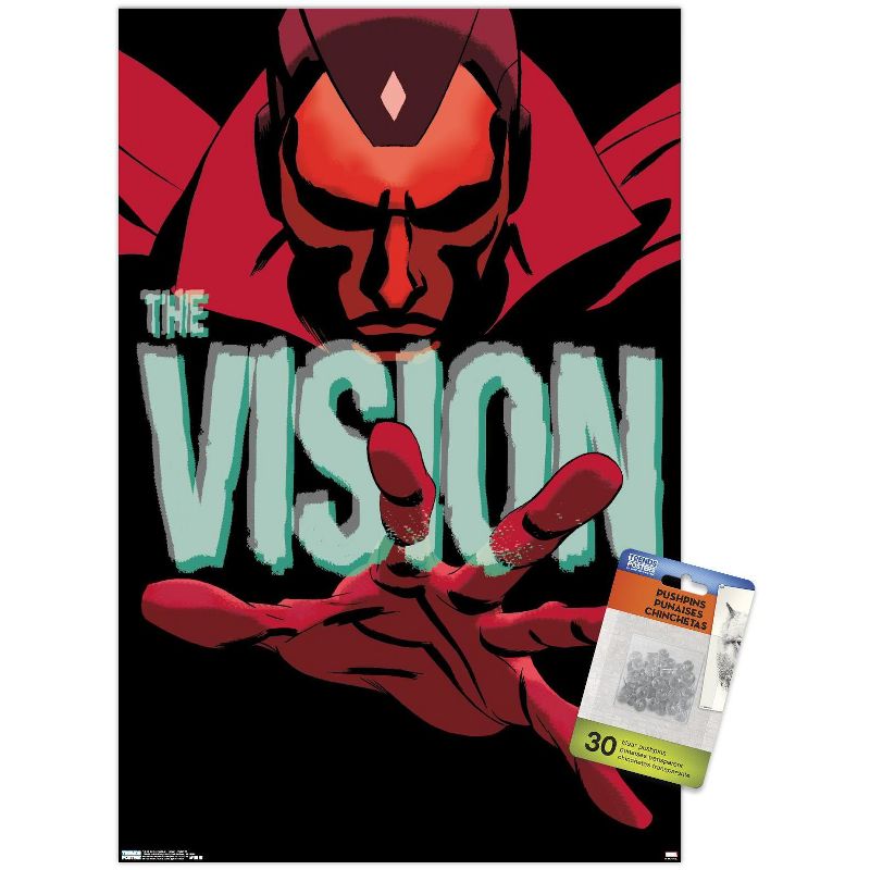 Trends International Marvel Comics - Vision - Vision #1 Unframed Wall Poster Prints, 1 of 7