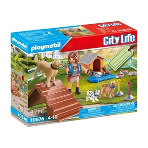 Playmobil City Life Dog Trainer Gift Set 70676 - 1 of 1