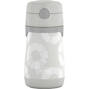 Thermos Kid's 10 oz. Vacuum Insulated Stainless Steel Water Bottle- Tie Dye Gray - 1 of 2