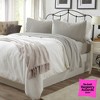 Ultra-Soft Cotton Heathered Melange Jersey Knit Sheet Set - Great Bay Home - 2 of 4