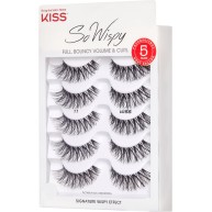 Kiss So Wispy False Eyelashes - Multipack #11 - 5 Pairs : Target